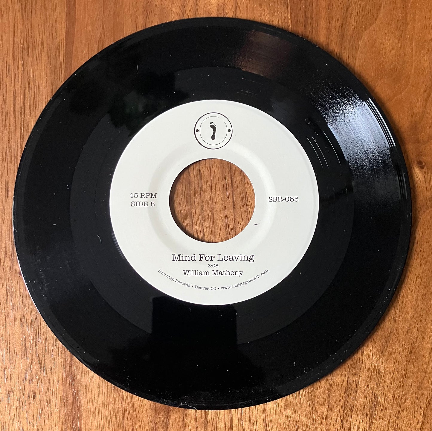 "Mind For Leaving" 7" single - Split with Frontier Folk Nebraska