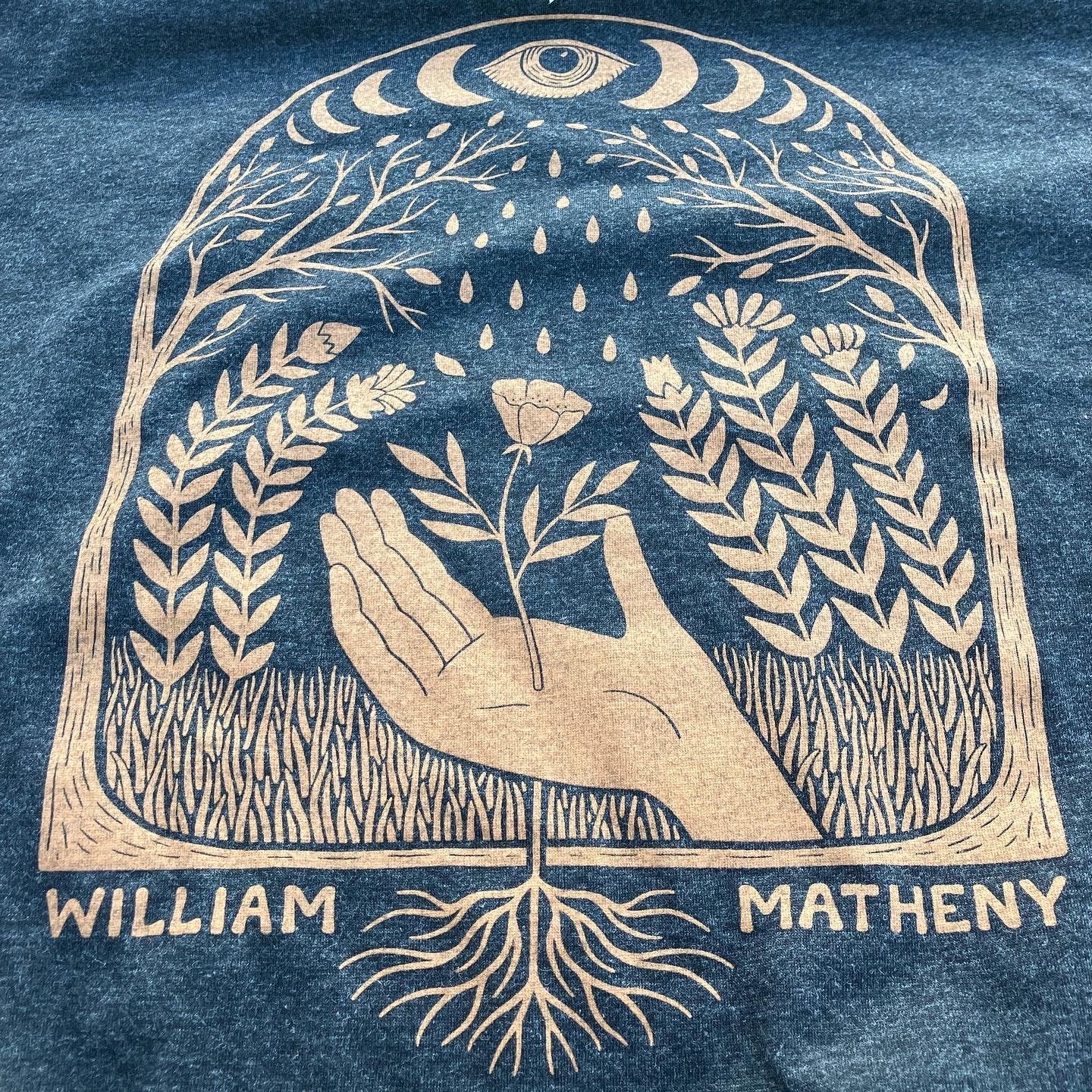 Blooming Flower / All-Seeing Eye T-Shirt - Small and Medium Only!